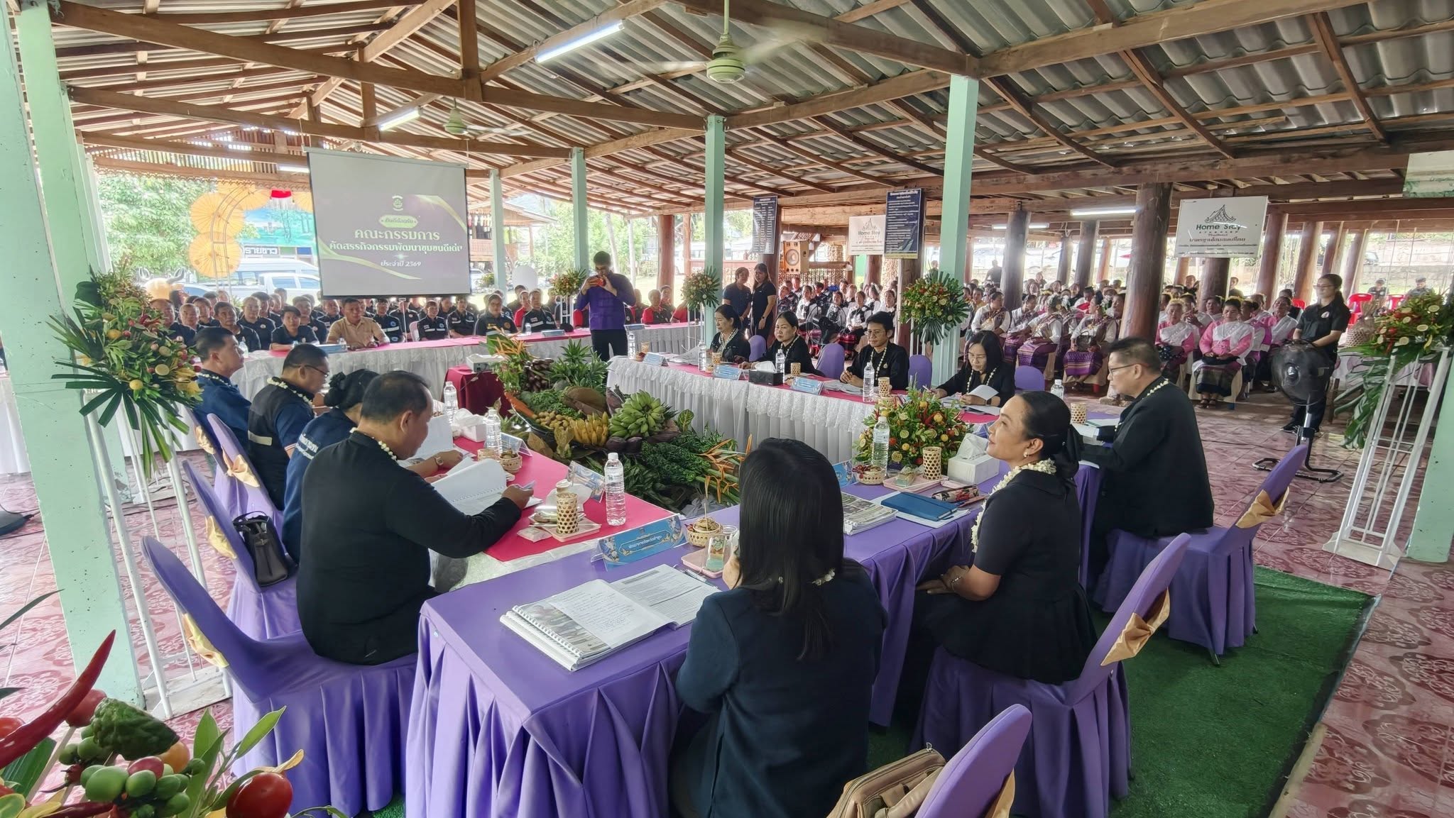 พช.ลำพูน จัดกิจกรรมคัดสรรกิจกรรมพัฒนาชุมชนดีเด่น จังหวัดลำพูน ประจำปี 2569 ณ บ้านทาป่าเปา หมู่ที่ 6 ตำบลทาปลาดุก อำเภอแม่ทา