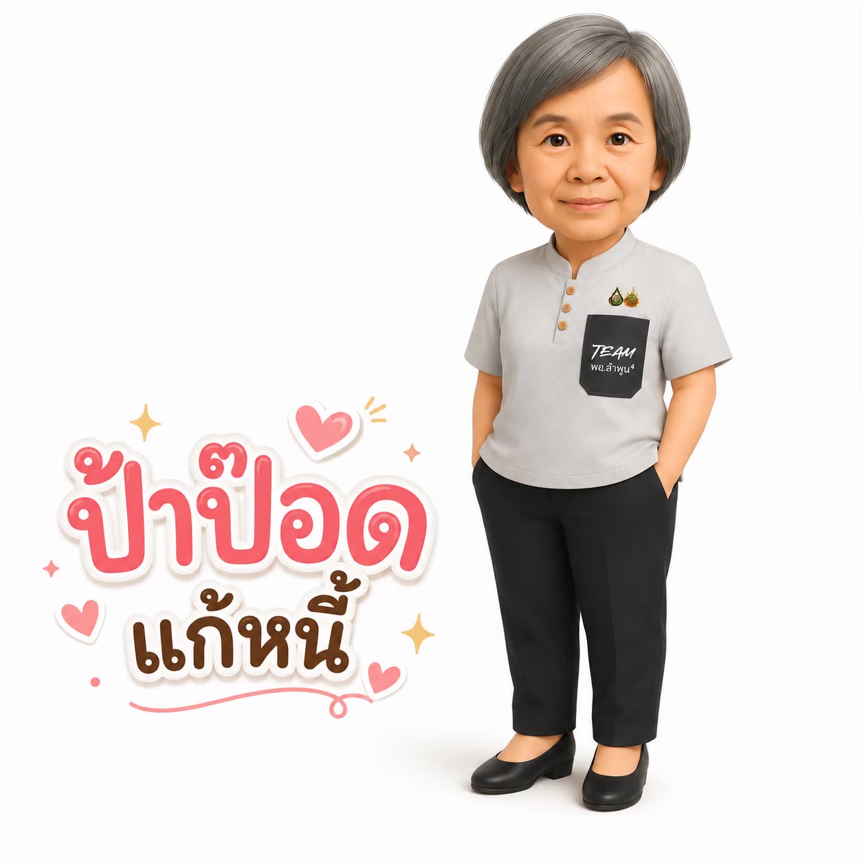 ขอเชิญชวนร่วมติดตาม “คนเฒ่าเล่าเรื่อง”   สัปดาห์นวัตกรรมประจำปี 2569 ครั้งที่ 2  เครื่องมือที่ 3 : ป้าป้อดแก้หนี้ (งาน กข.คจ.)